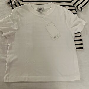 COS White Tee